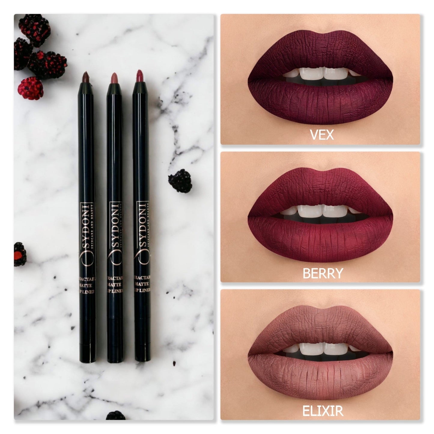SWEET BERRIES RETRACTABLE LIP PENCIL BUNDLE