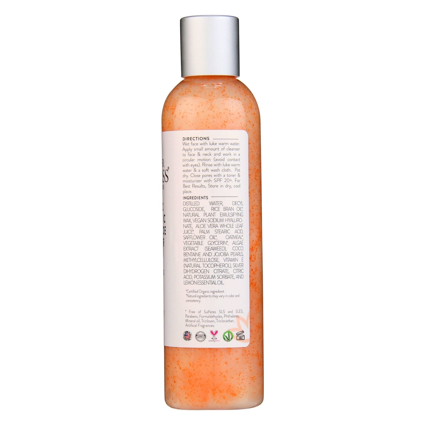 Organic Hyaluronic Acid & Aloe Micro Pearl Cleanser