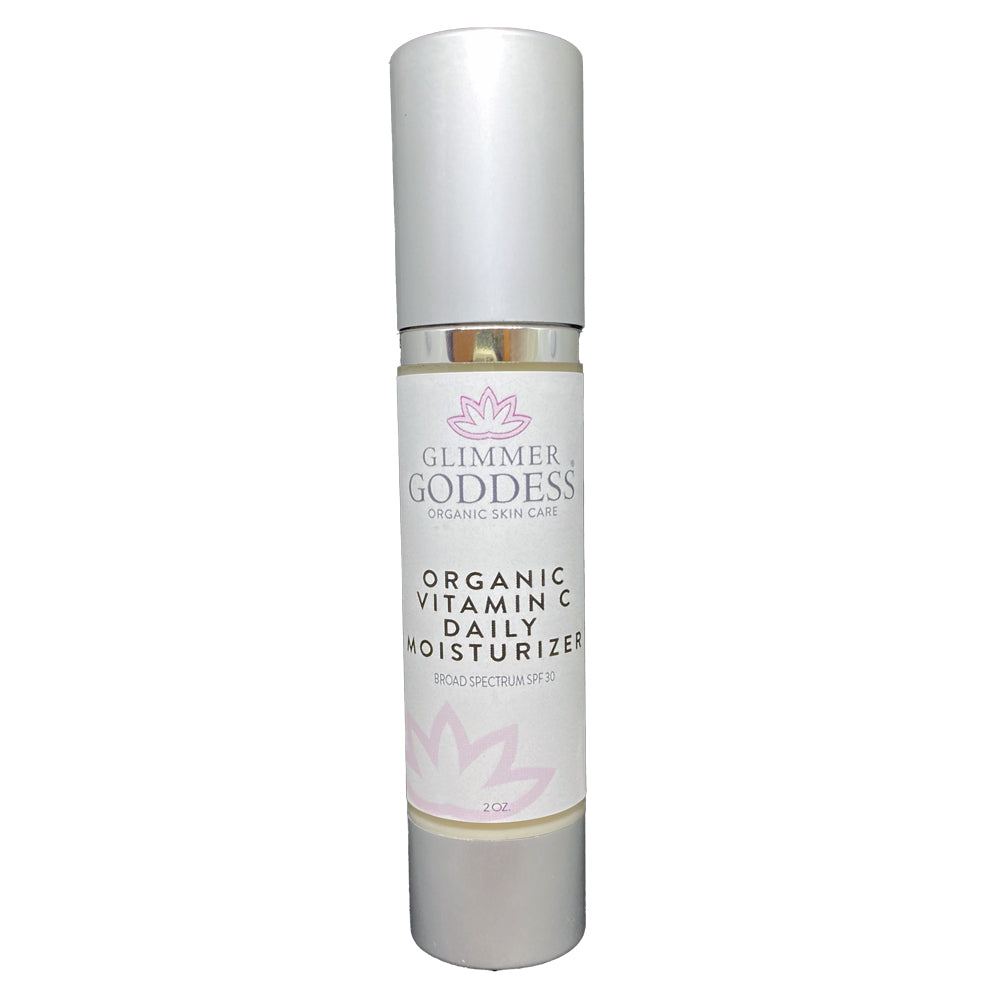Glimmer Goddess® Organic Vitamin C Moisturizer - SPF 30