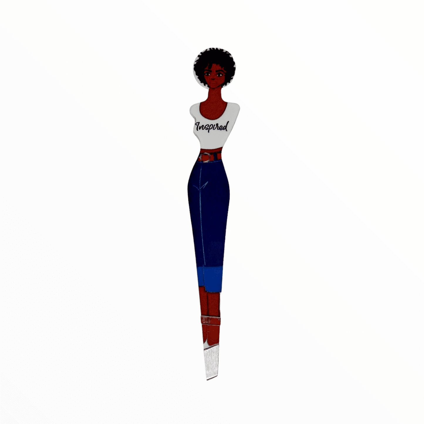 Sydoni "Lady Tweezer Girl" Handmade Tweezers