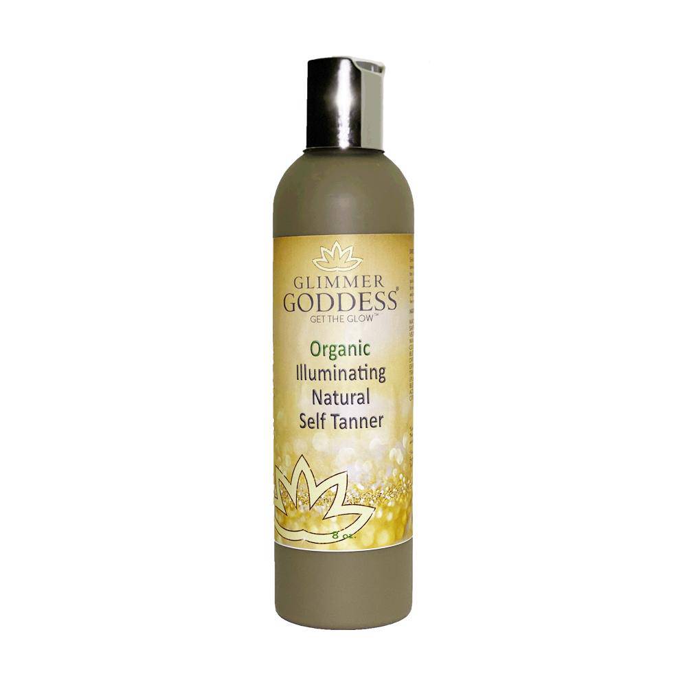 Glimmer Goddess® Organic Sunless Tanning Lotion - Dark