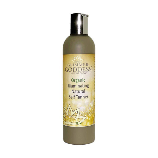 Glimmer Goddess® Organic Sunless Tanning Lotion - Dark