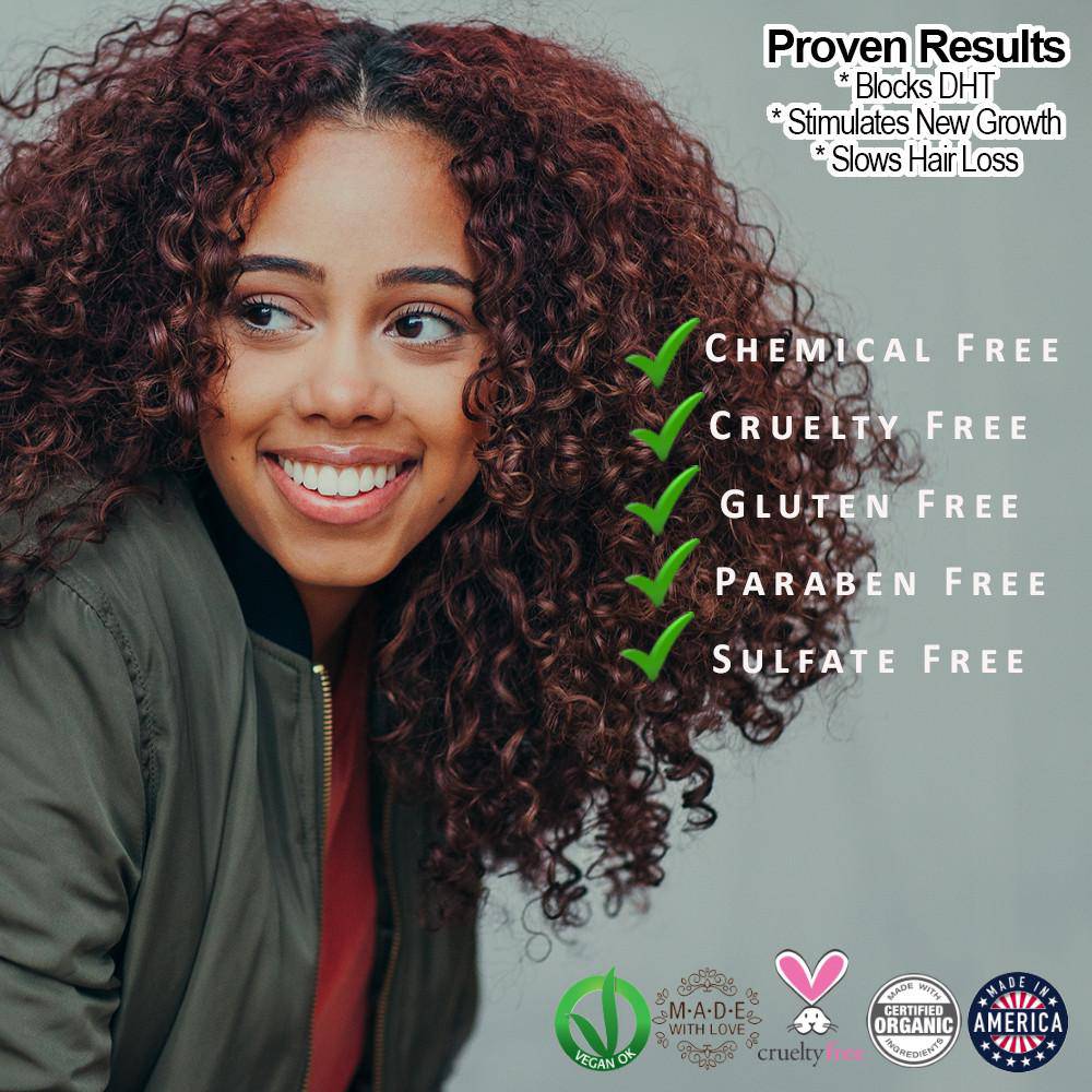 Glimmer Goddess® Organic Caffeine Hair Growth Conditioning Mask