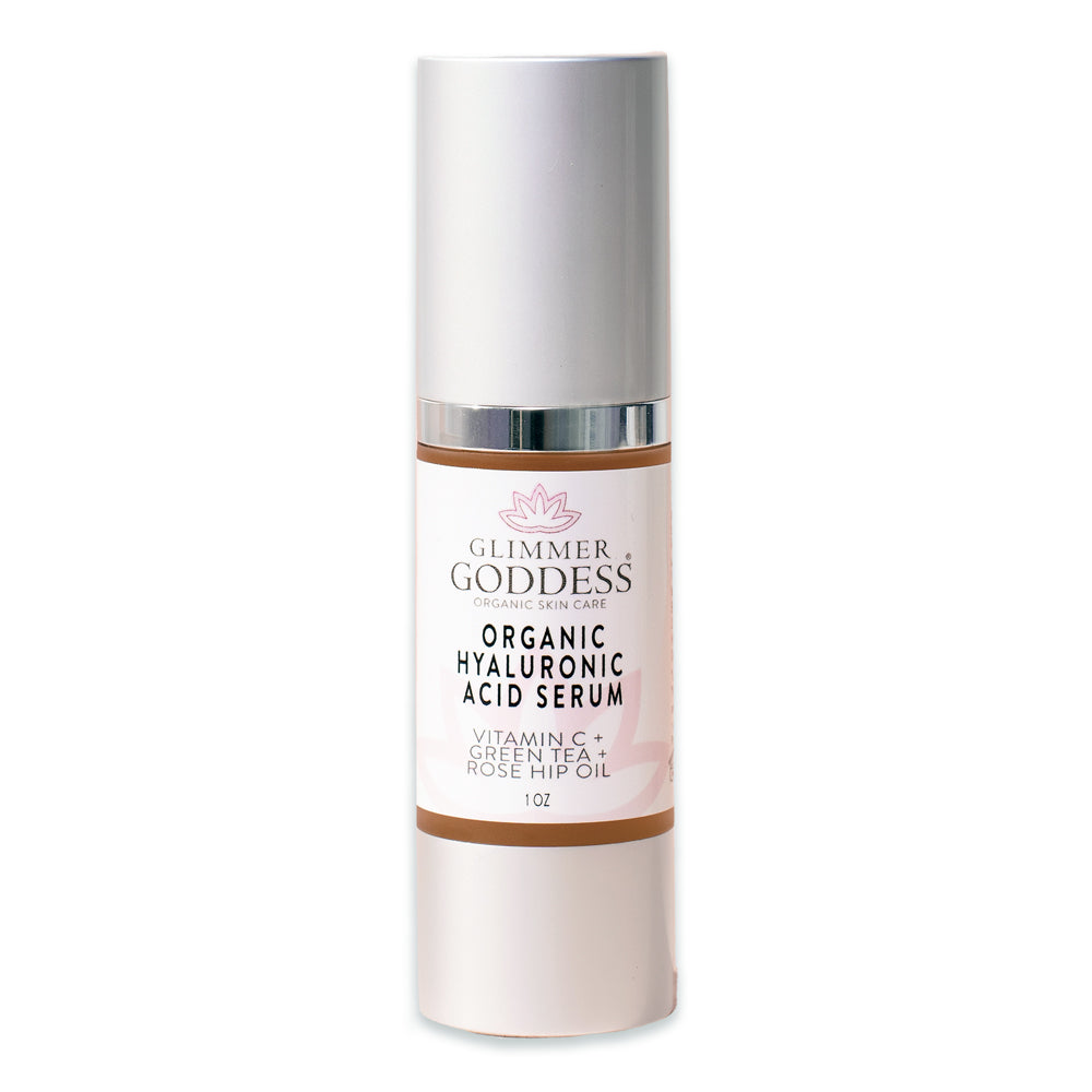 Glimmer Goddess® Organic Hyaluronic Acid Serum - Skin Plumper