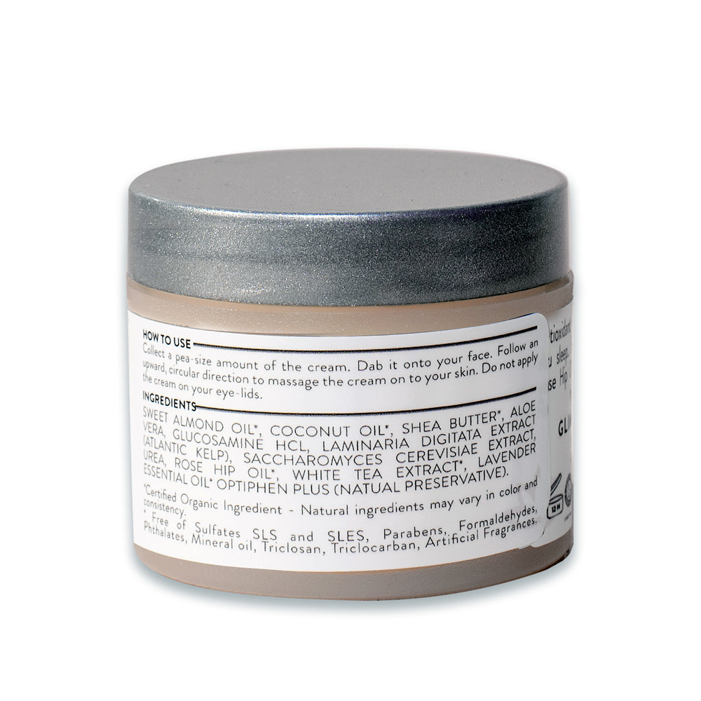 Glimmer Goddess® Organic Night Cream